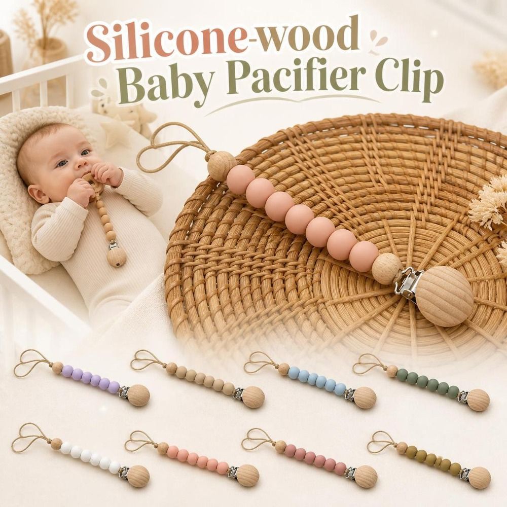 Baby Food Quality - Prendedor de Chupeta de Silicone de