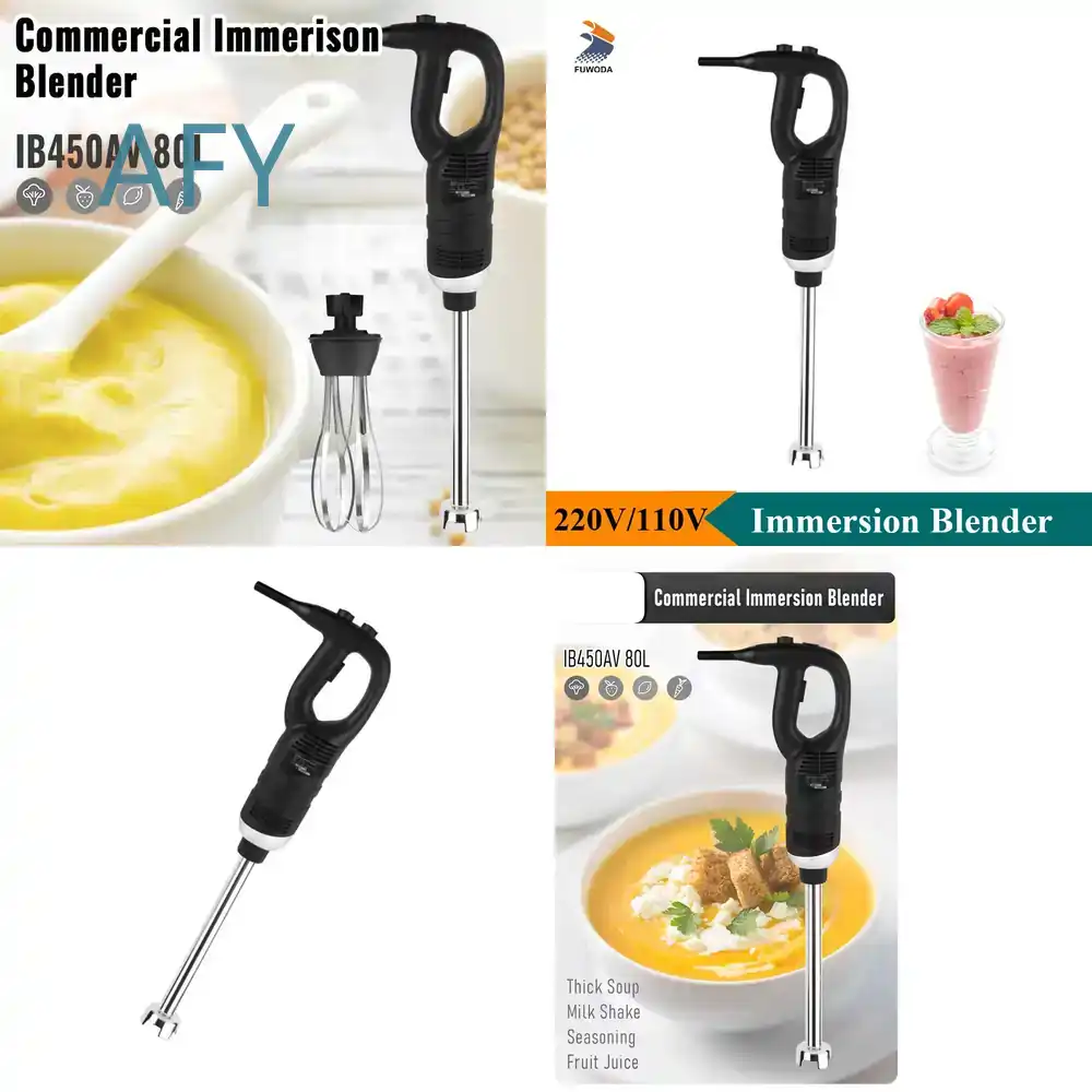 Baby Food Hand Blender - Liquidificador de Imersão Portátil Elétrico para