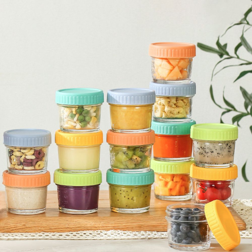 Baby Food In Jars - Jarra de vidro para comida de