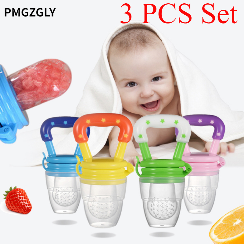 Baby Food Bites - 3 pçs bebê frutas e vegetais