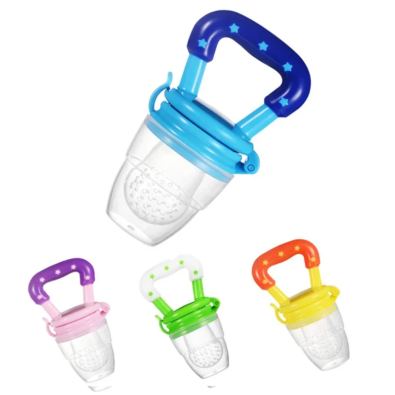 Baby Food Bites - Chupeta de silicone para bebês, chupeta