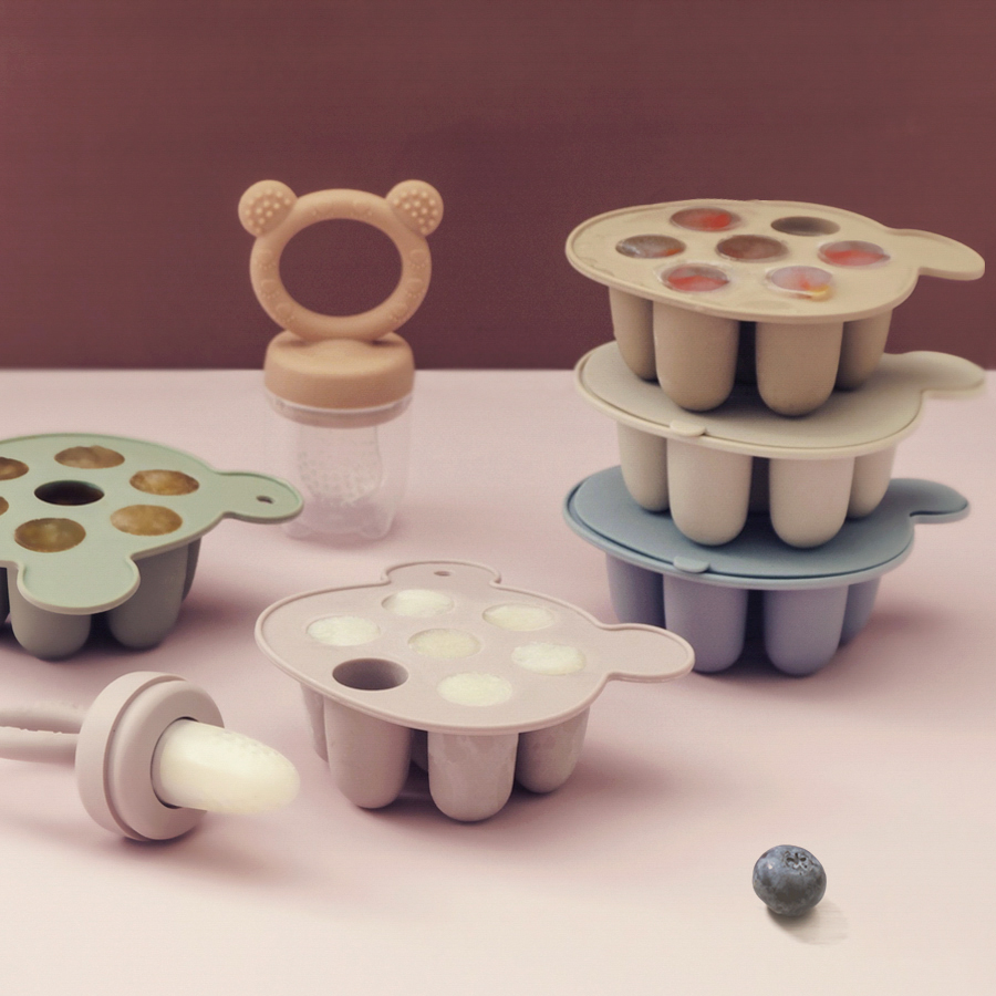 Baby Food Bites - Molde de Silicone para Picolés de