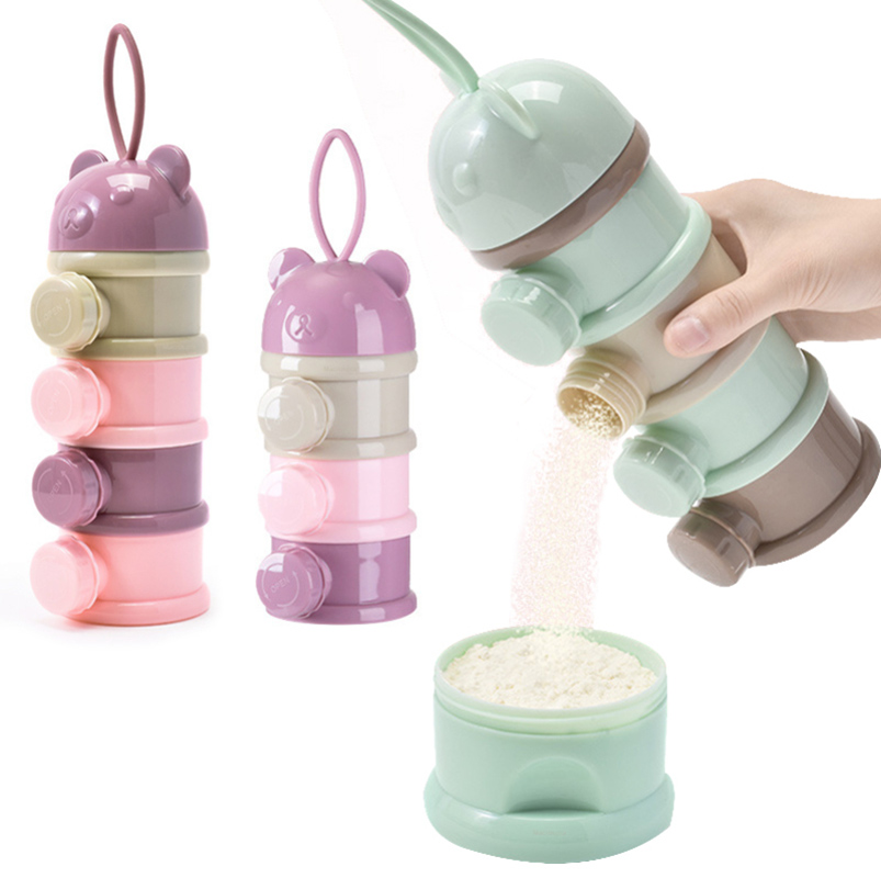 Baby Food In Jars - Armazenamento de três/quatro camadas portátil recipiente