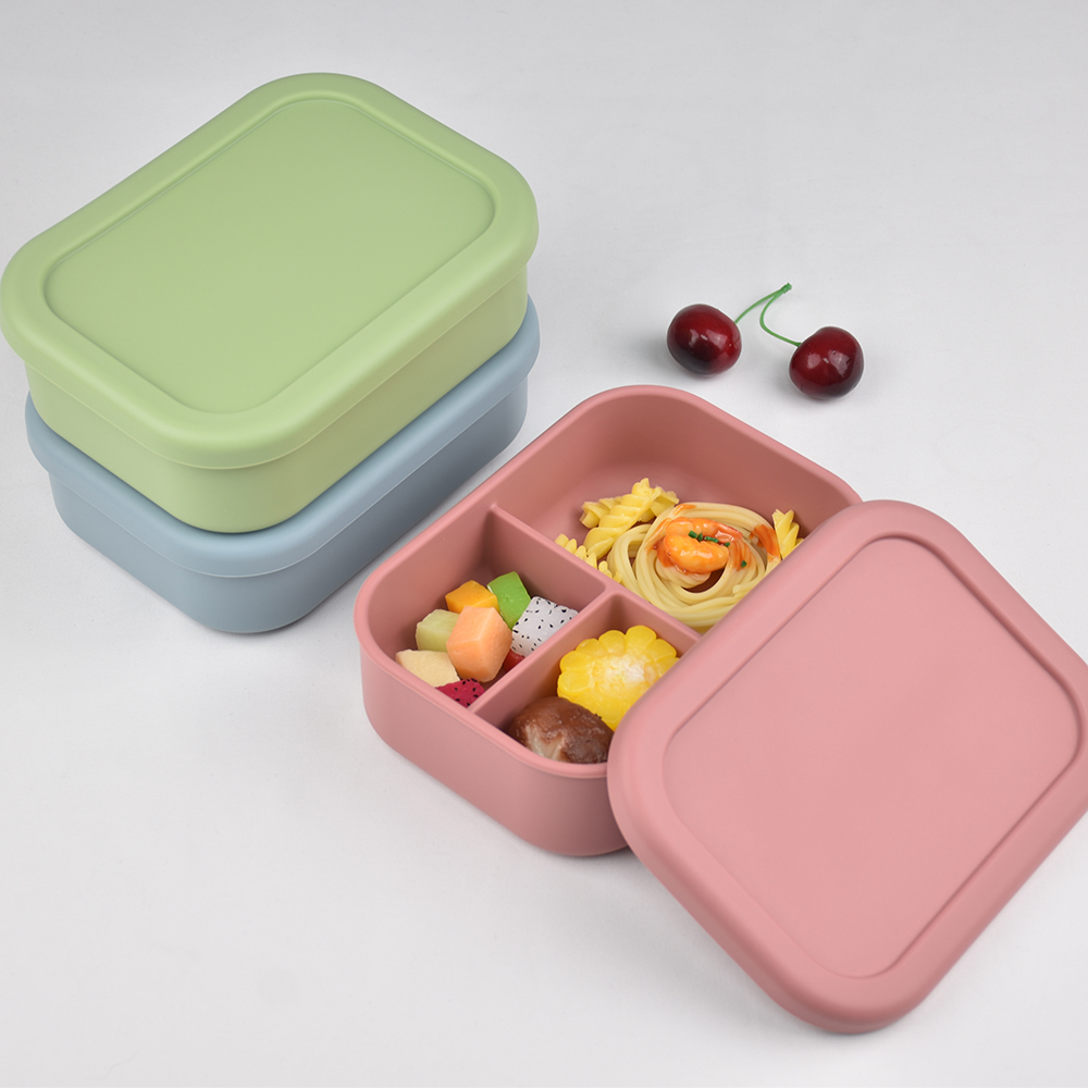 Lancheira bento de silicone de - Baby Food In Jars avaliação e preço