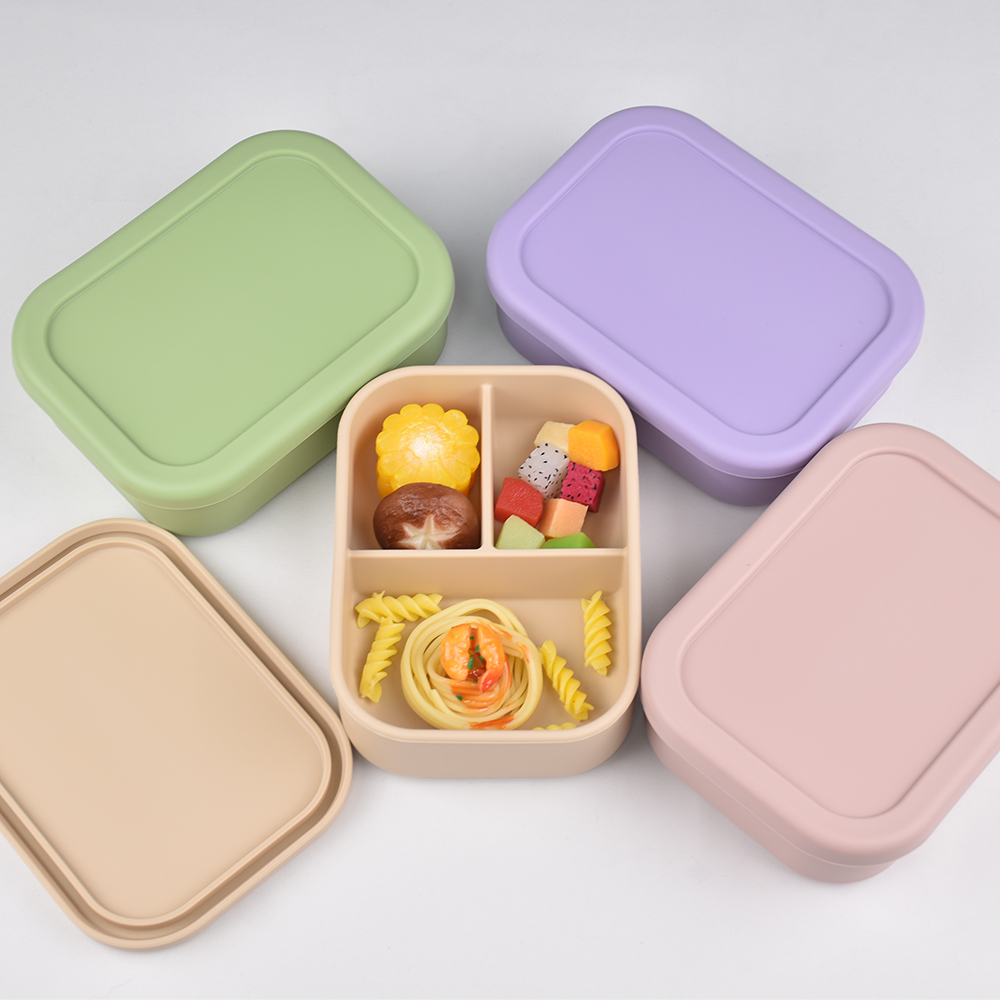 Lancheira bento de silicone de - Baby Food In Jars avaliação e preço