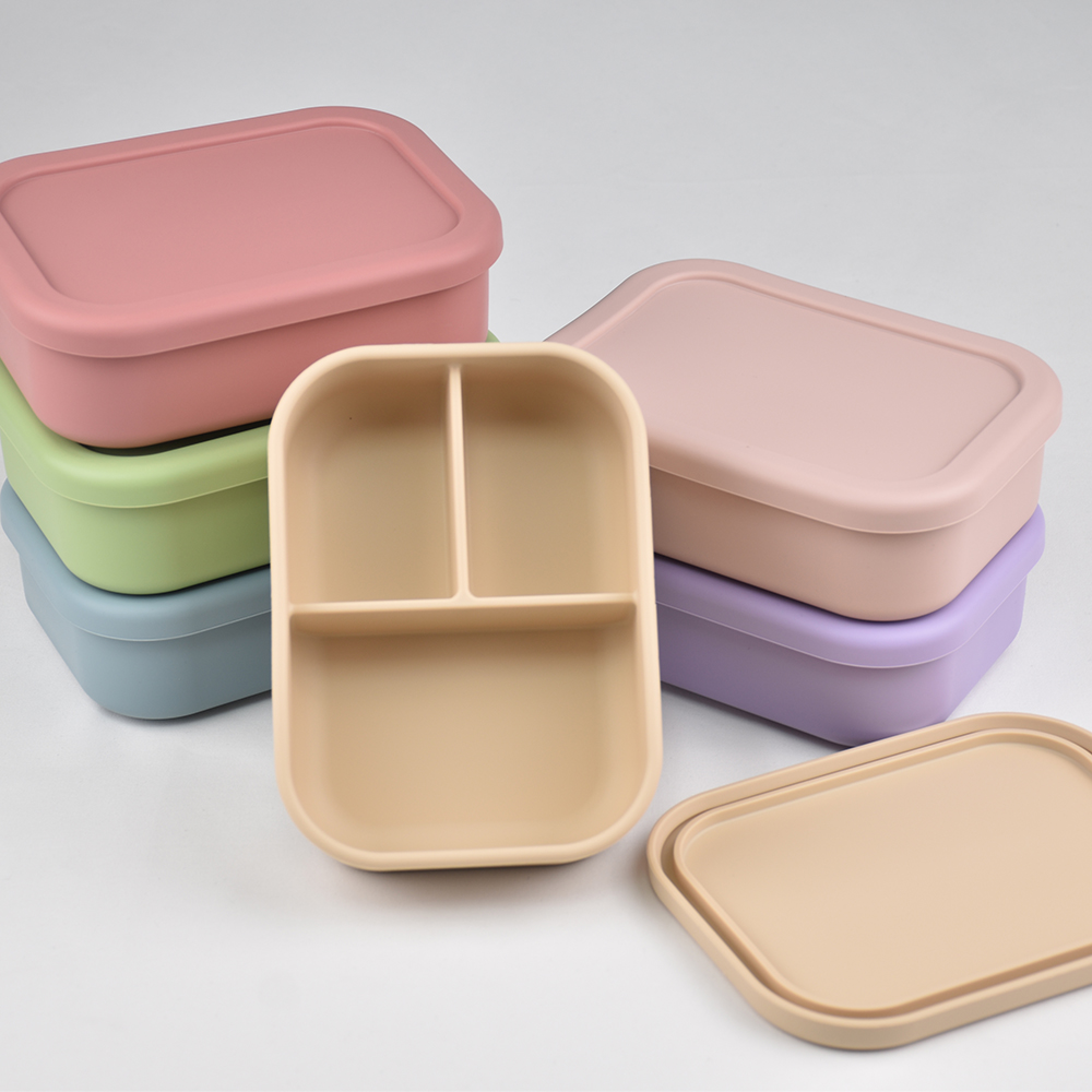 Lancheira bento de silicone de - Baby Food In Jars avaliação e preço