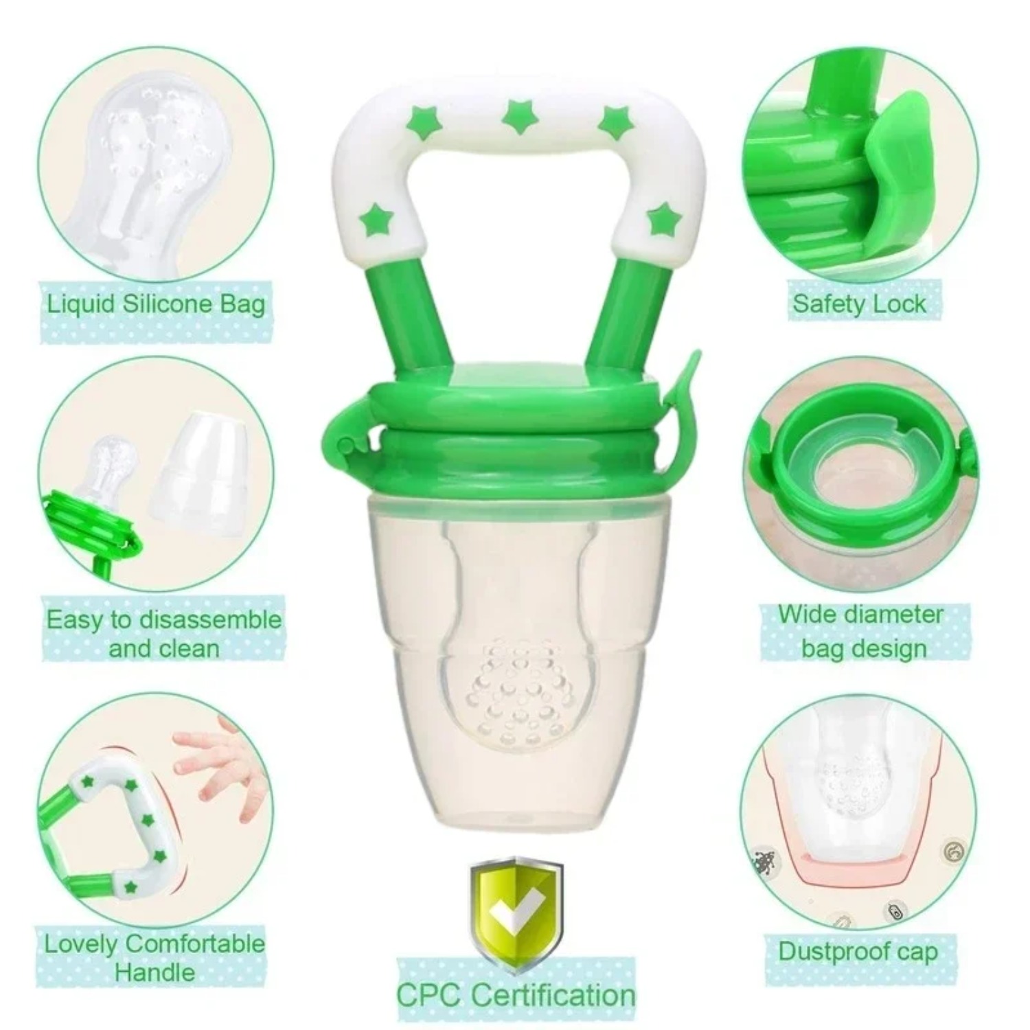 Alimentador/sucette de comida  - Baby Food Bites avaliação e preço