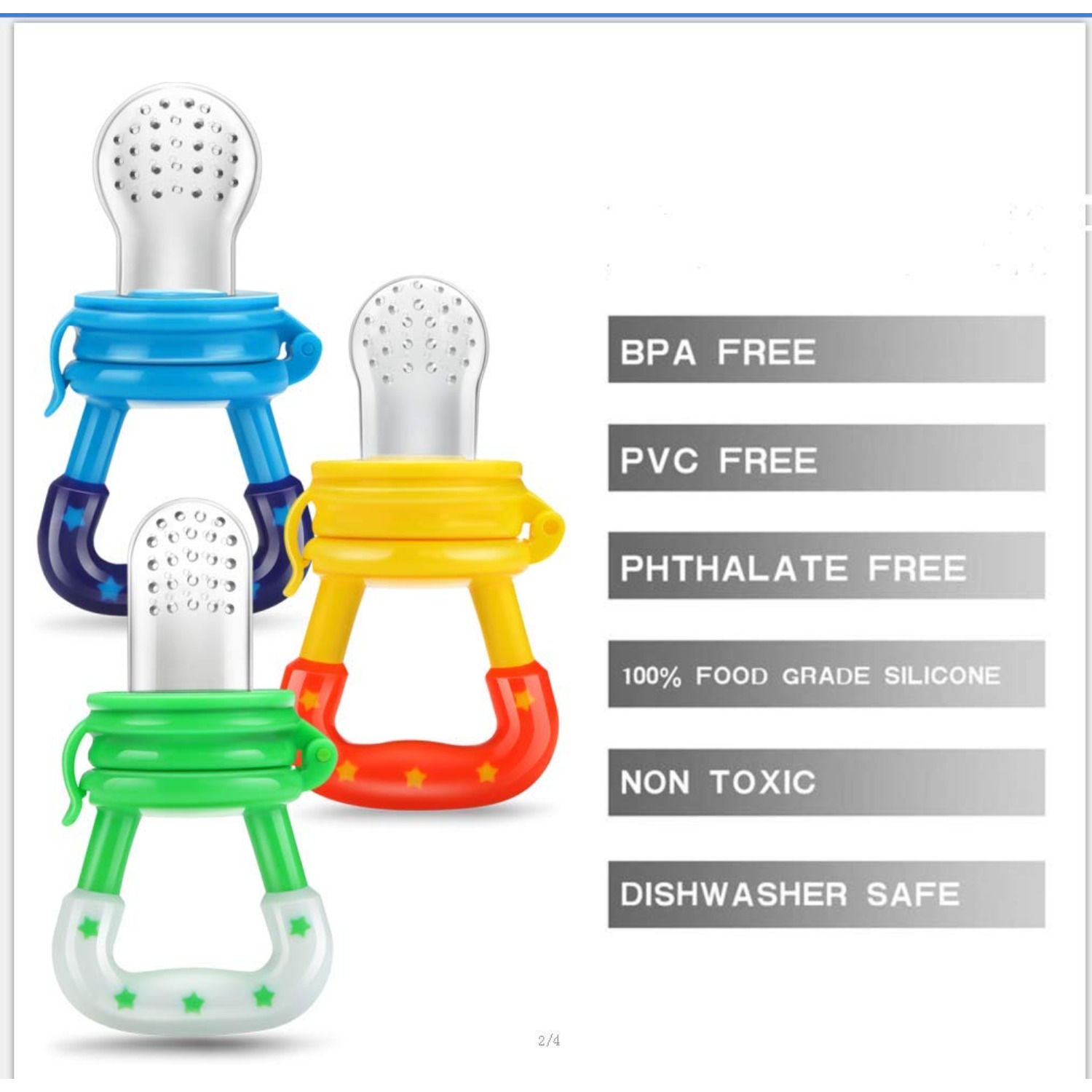 Alimentador/sucette de comida  - Baby Food Bites avaliação e preço