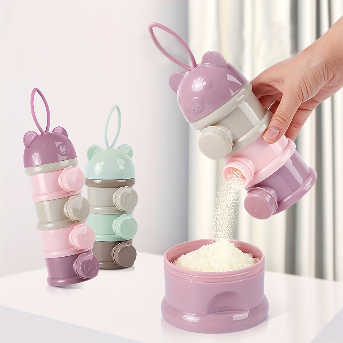 Recipiente de leite em pó para - Baby Food In Jars avaliação e preço