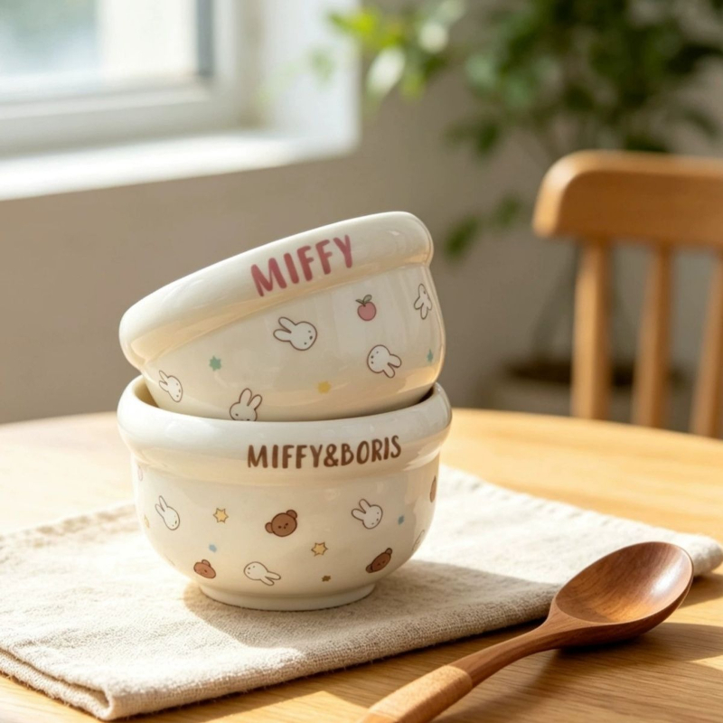 Tigela de Cerâmica Kawaii Miff - Baby Food Japan avaliação e preço