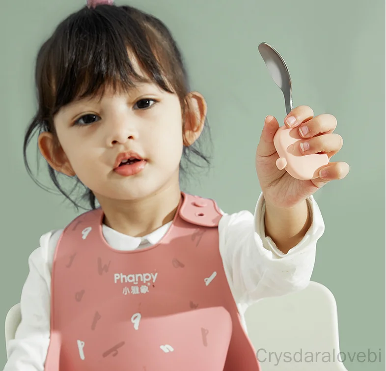1 conjunto de elefante garfo c - Baby Food Japan avaliação e preço