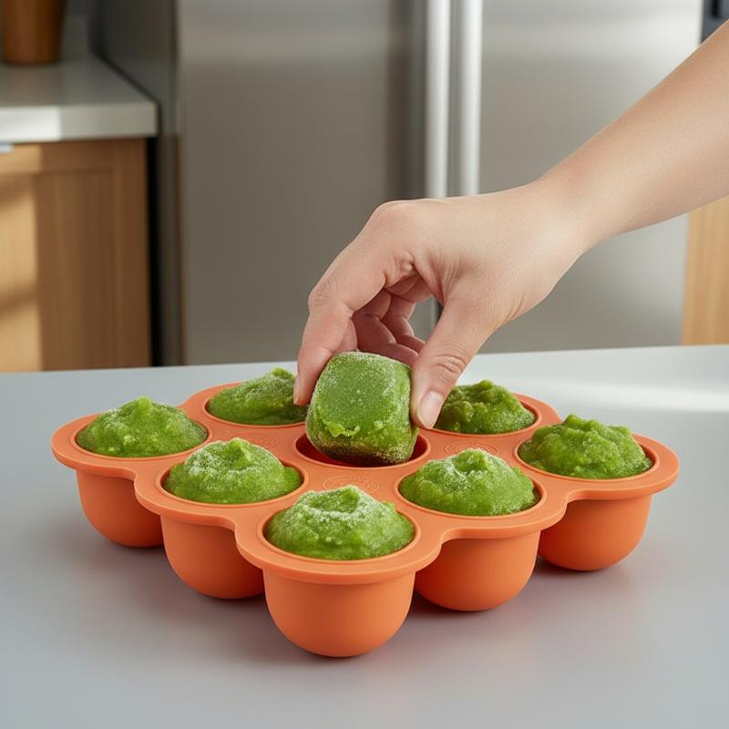 Recipiente de Silicone para Co - Baby Food In Jars avaliação e preço