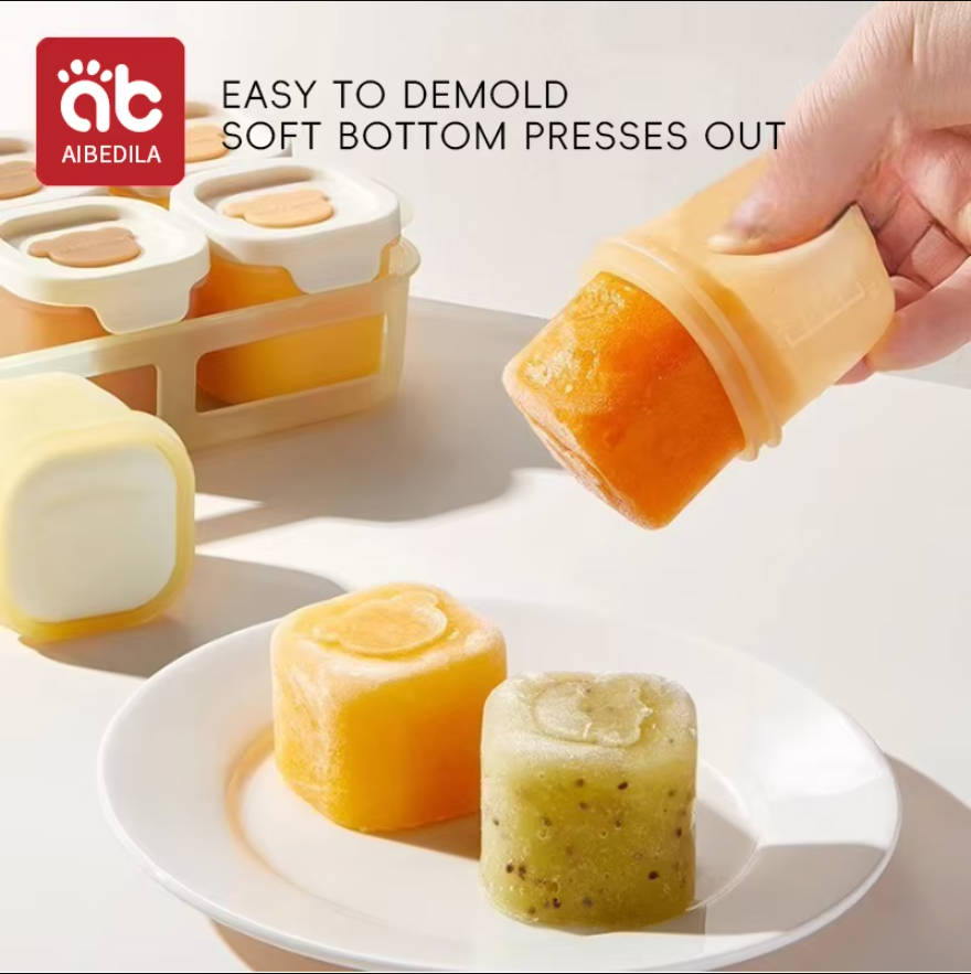 AIBEDILA Bandeja de Silicone p - Baby Food Containers Glass avaliação e preço