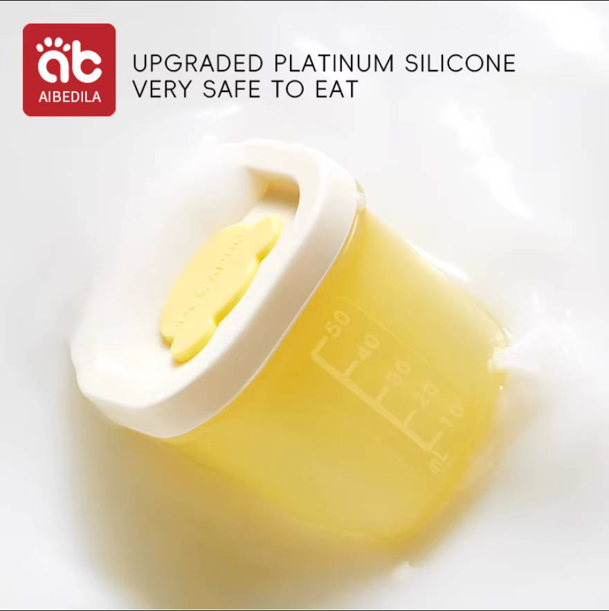 AIBEDILA Bandeja de Silicone p - Baby Food Containers Glass avaliação e preço