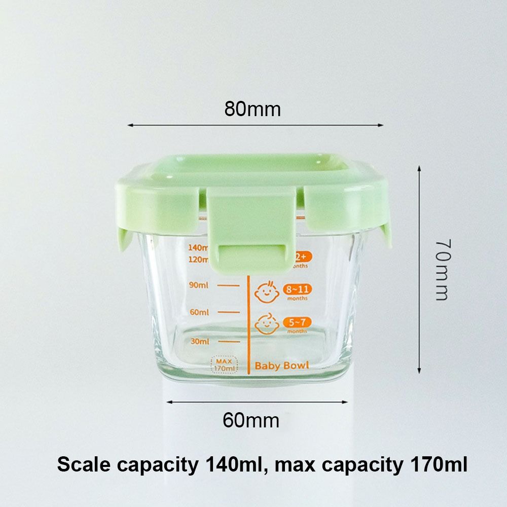 Novo 170ml caixa de armazename - Baby Food In Jars avaliação e preço