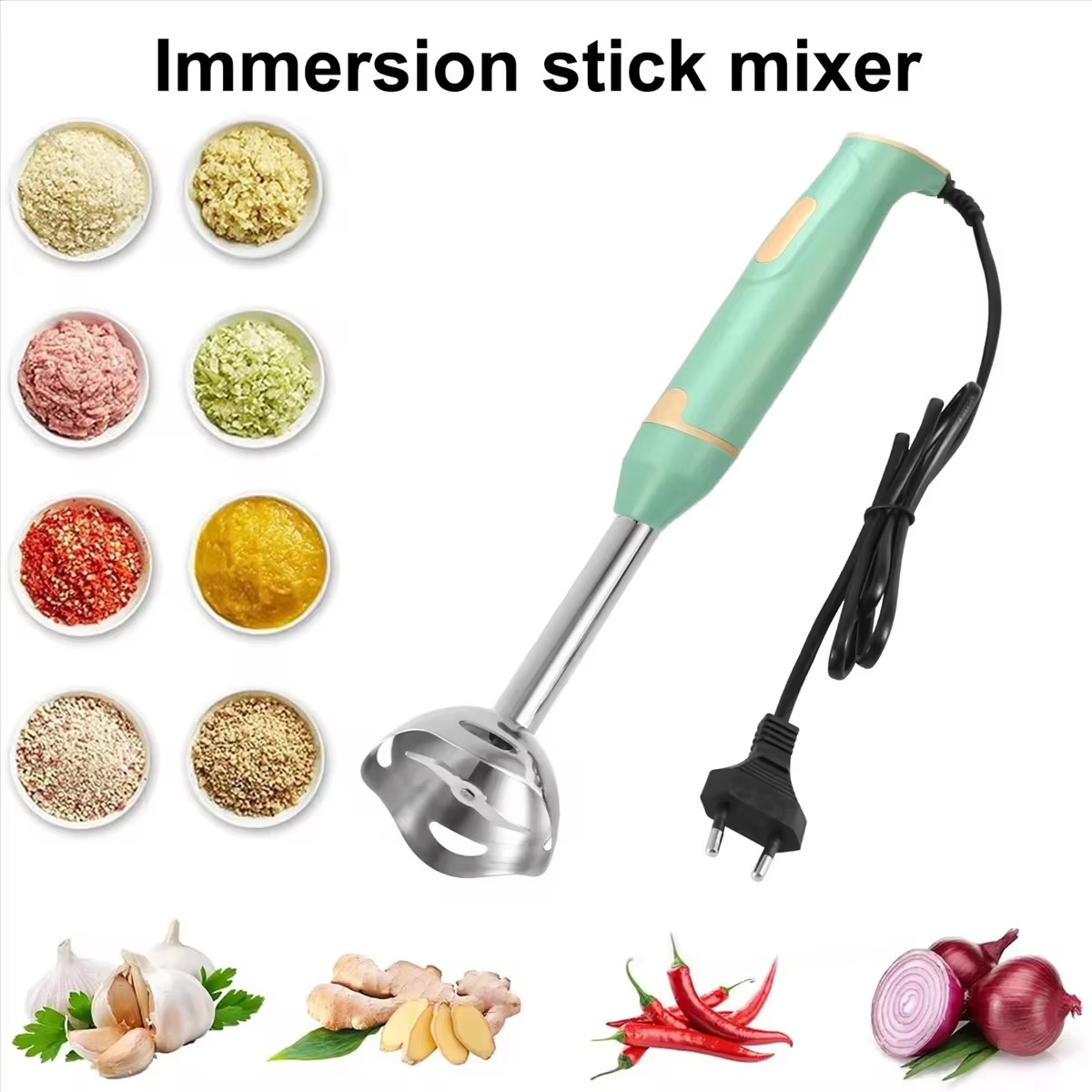 Misturador de Mão Elétrico par - Baby Food Hand Blender avaliação e preço