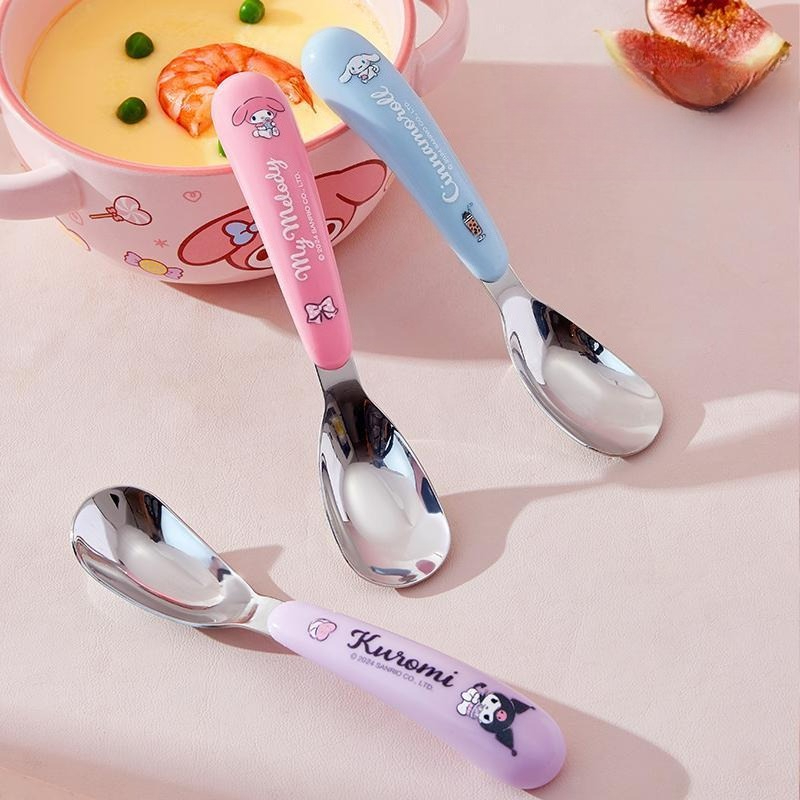 Colher de Aço Inoxidável em Fo - Baby Food Japan avaliação e preço