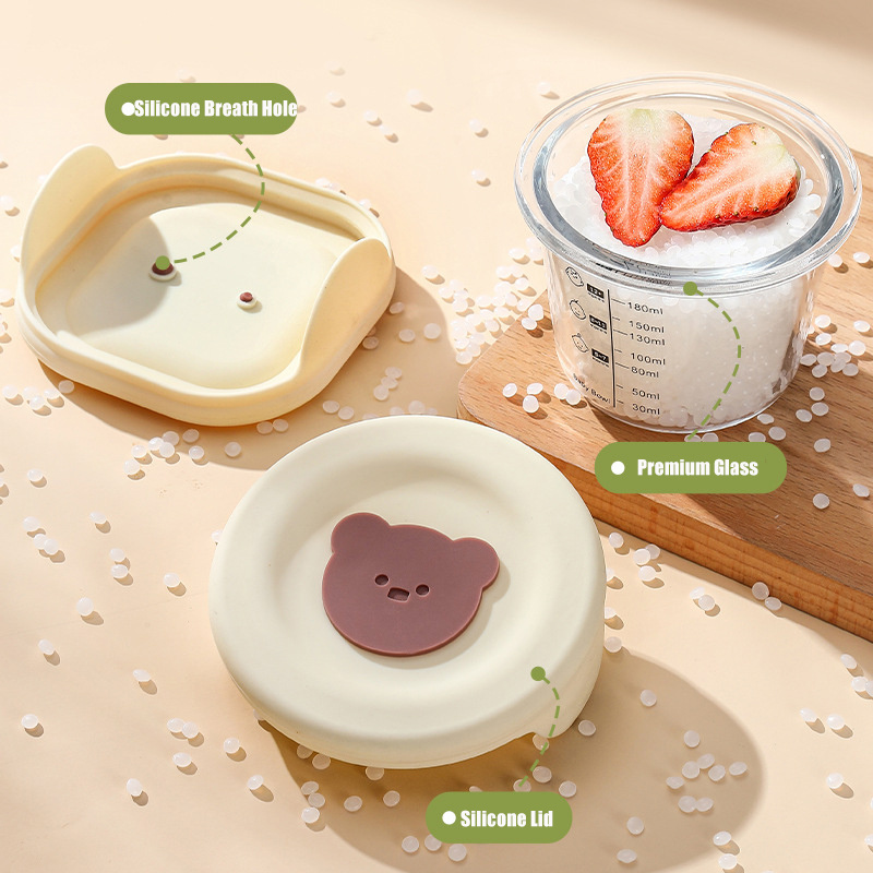 Frascos de vidro para armazena - Baby Food Containers Glass avaliação e preço