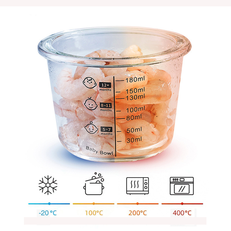 Frascos de vidro para armazena - Baby Food Containers Glass avaliação e preço