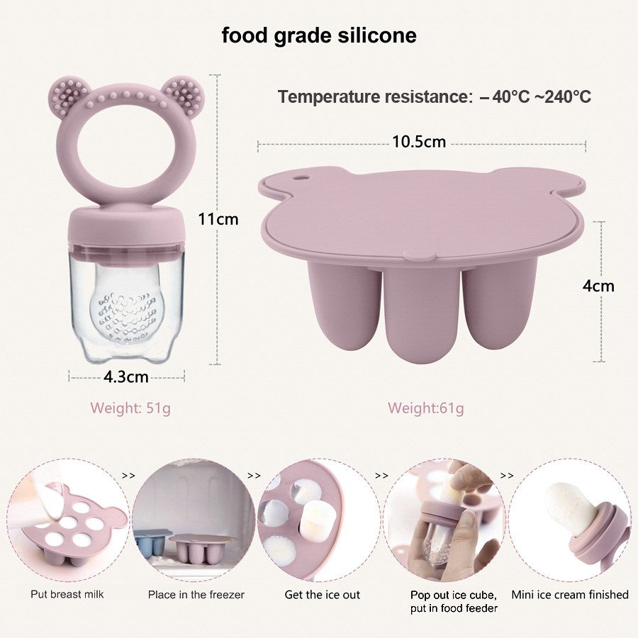Molde de Silicone para Picolés - Baby Food Bites avaliação e preço